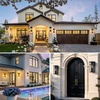 image:imageBesLowe Outdoor Wall Light Fixtures Exterior Waterproof Porch Wall Lanterns Matte Black Wall Sconces with Clear Glass Shade Modern Outside Lights for House Front Door Patio Garage 2PackBlack with Clear Glass