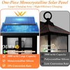 image:imageBesLowe Solar Outdoor Wall Lights 2Pack Black Solar Powered Wall Sconce Lanterns Waterproof Exterior Lighting Fixtures with Metal Frame Outside Lights for House Garage Porch LED Bulbs Included13 inch